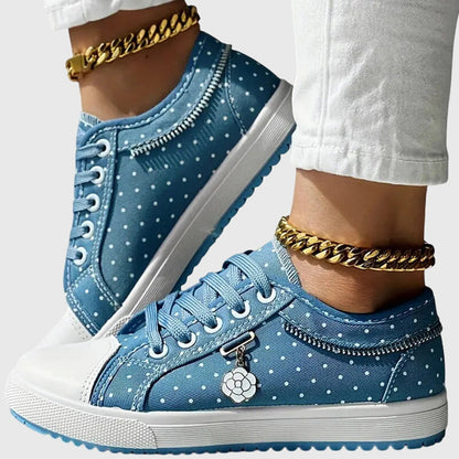 Céleste | Transparent Lace Sneakers