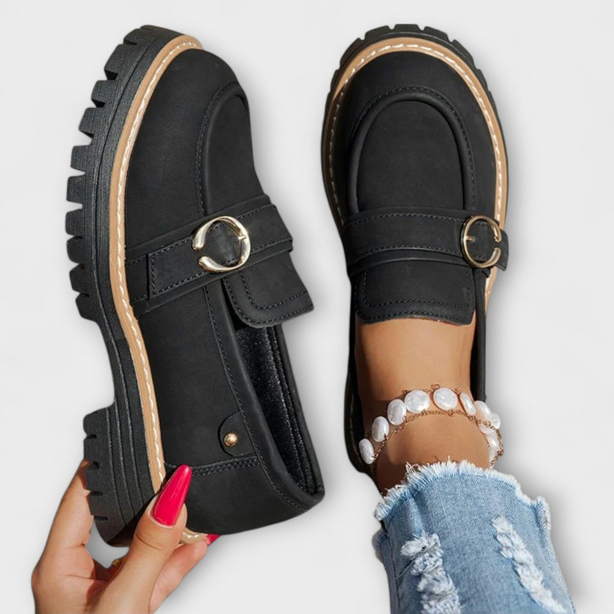 Mila | Platform Loafers
