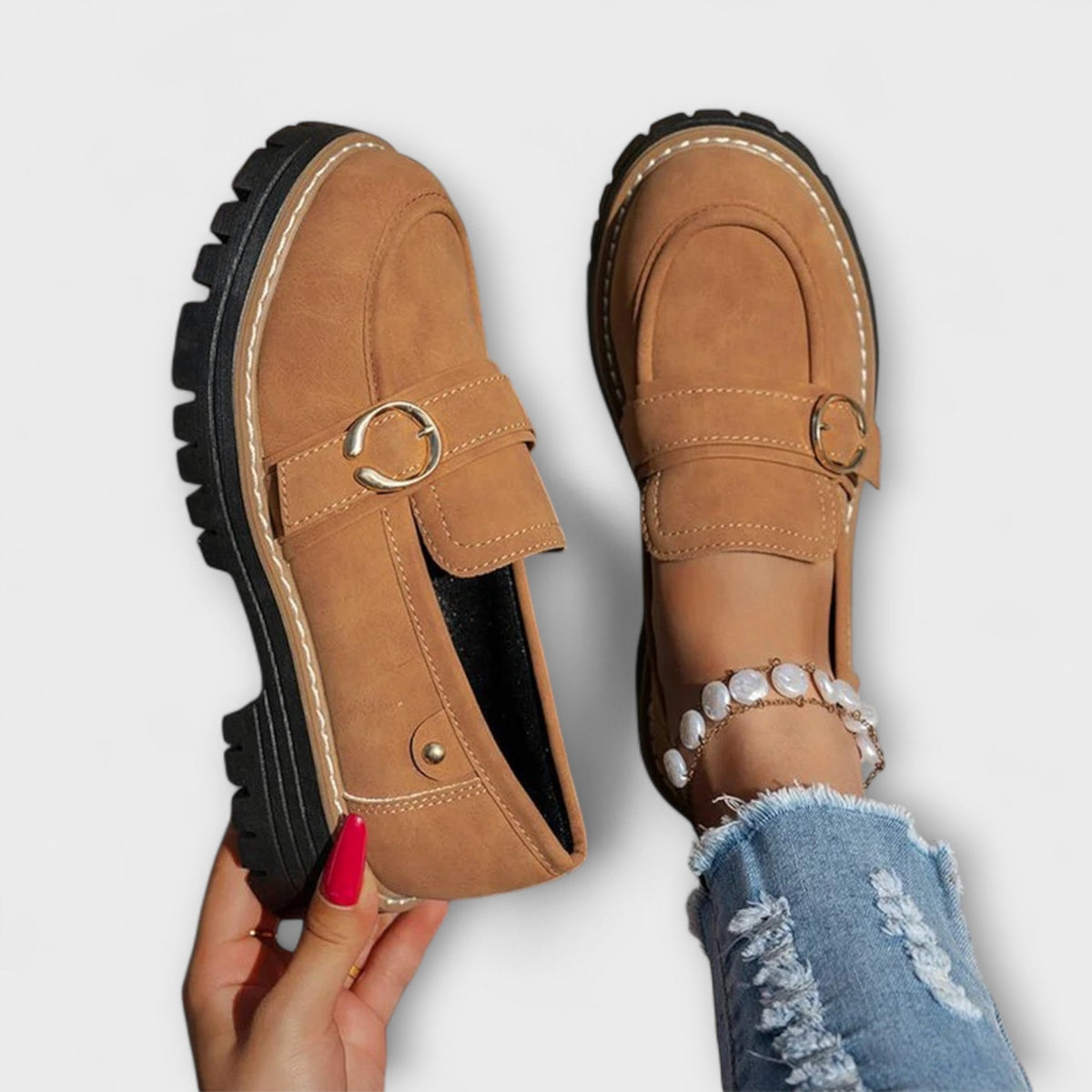 Mila | Platform Loafers