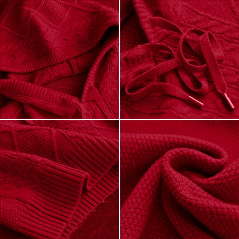 Margaux | Textured Hoodie