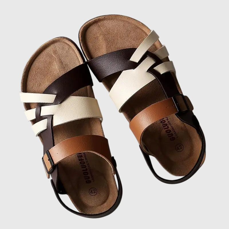Émilienne | Crossed Orthopedic Sandals