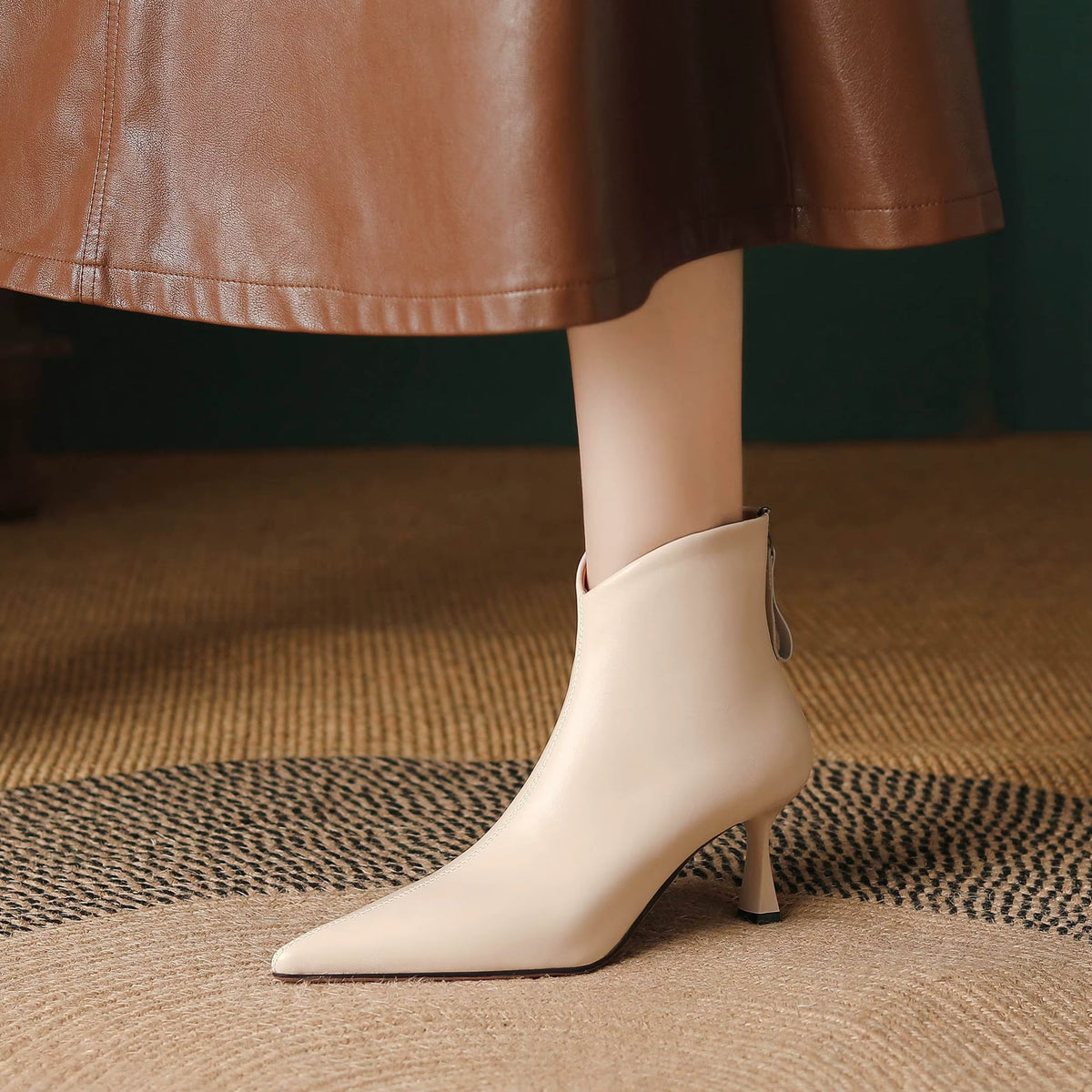 Selina Genuine Leather Boots
