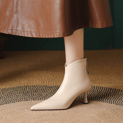 Selina Genuine Leather Boots
