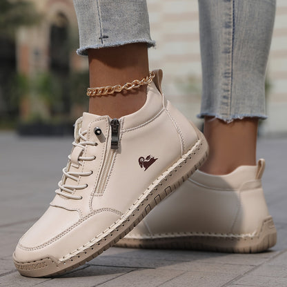 Maura | Comfort Nature Zip Sneakers