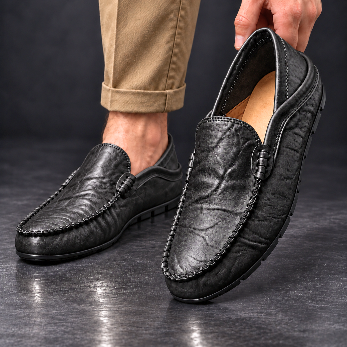 Napoli Leather Loafers
