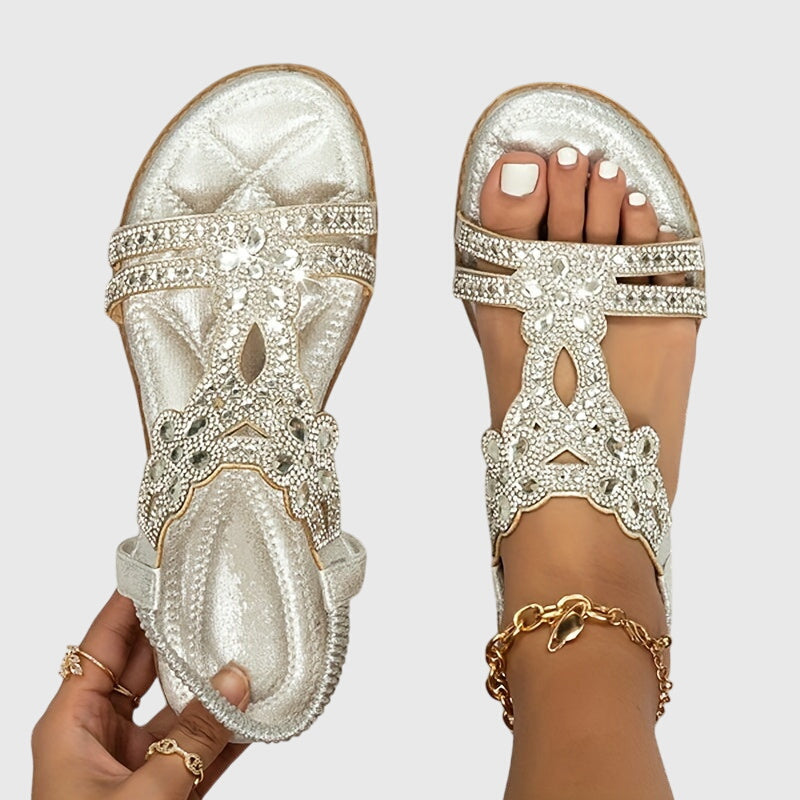 Thaïs Éclat | Elegant Orthopedic Sandals