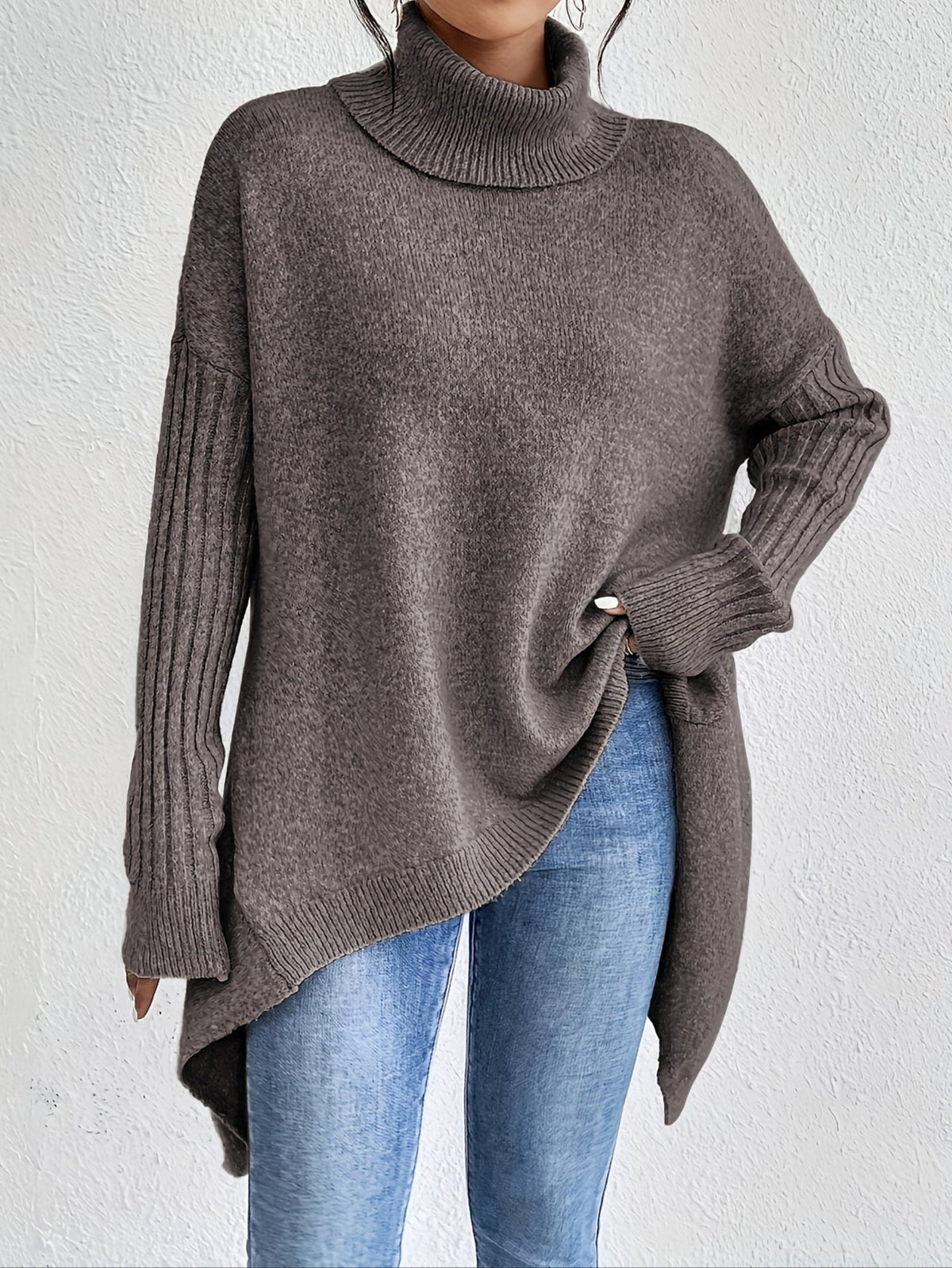 Gabrielle | Oversized Turtleneck Sweater