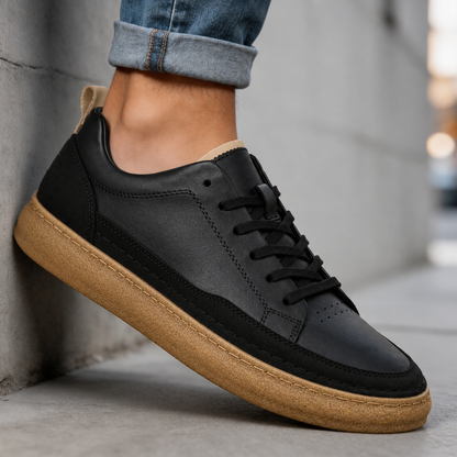 Carlo Cruz Leather Sneakers