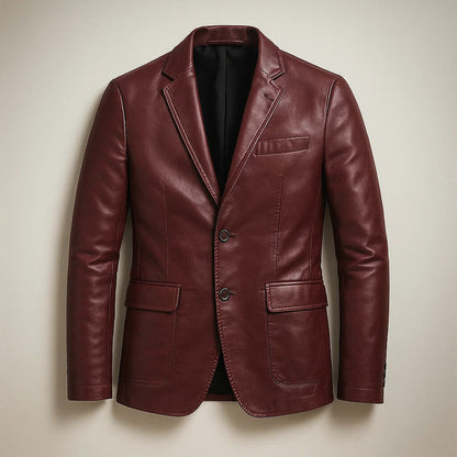 Hayes Signature Leather Blazer