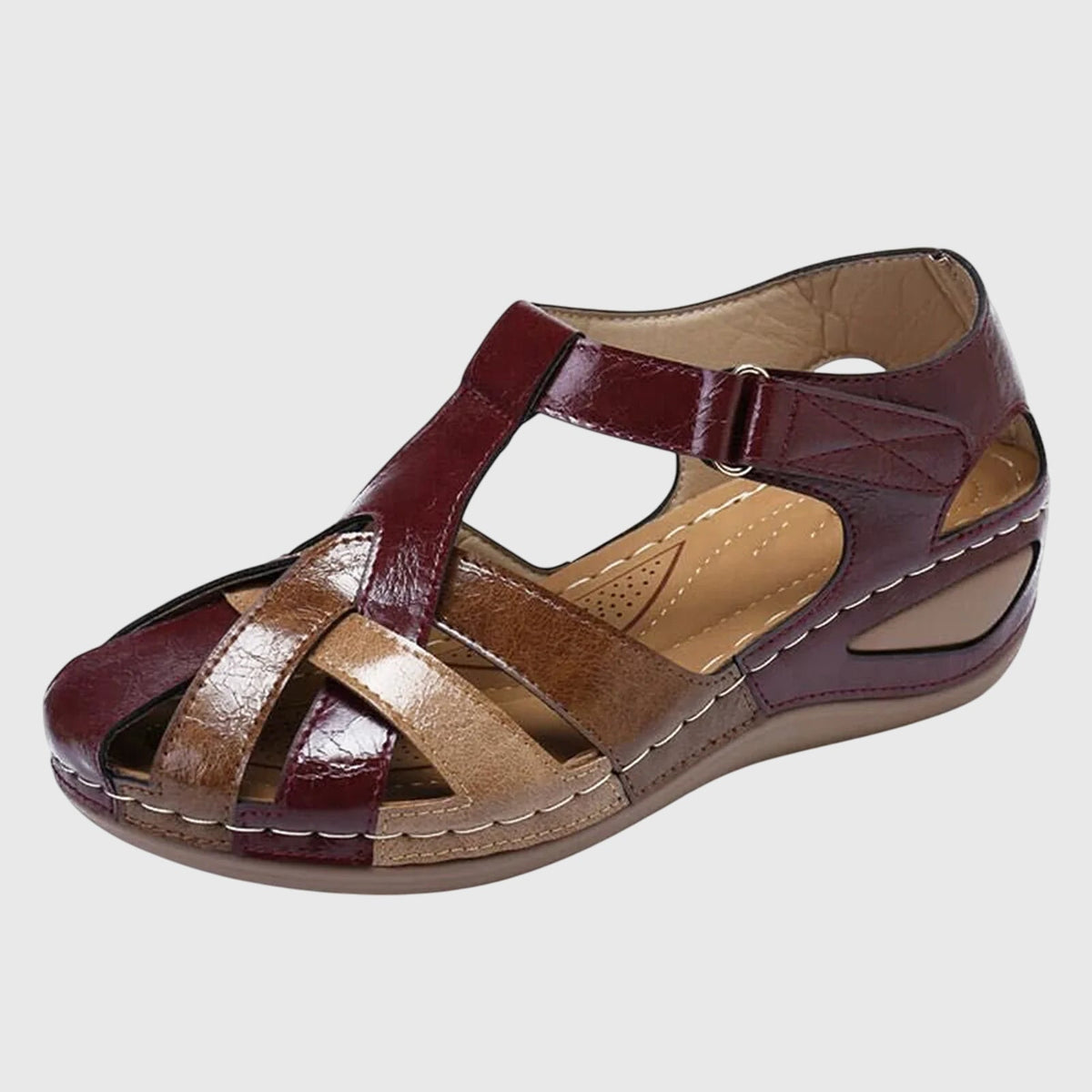 Aubrie | Interlaced Orthopedic Sandals