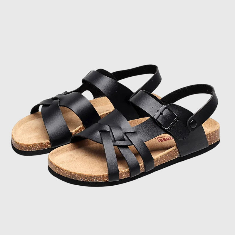 Émilienne | Crossed Orthopedic Sandals