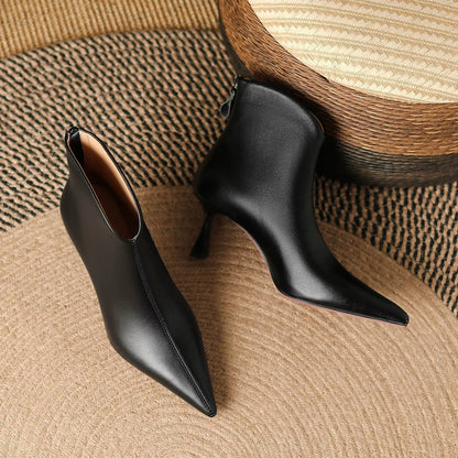 Selina Genuine Leather Boots