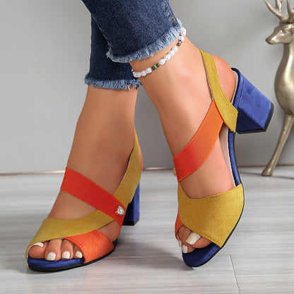 Élyndra | Chic Comfortable Heeled Sandals
