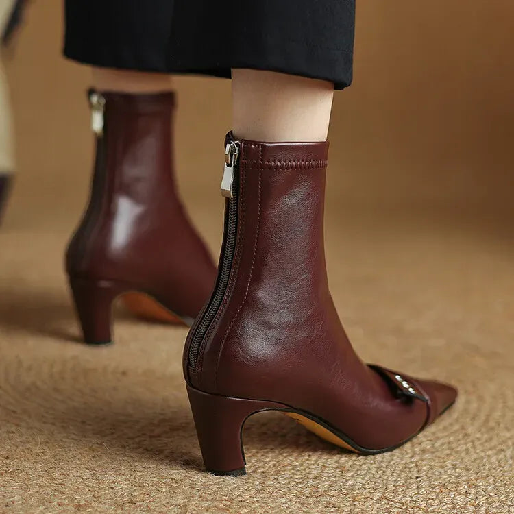 Sera Genuine Leather Boots