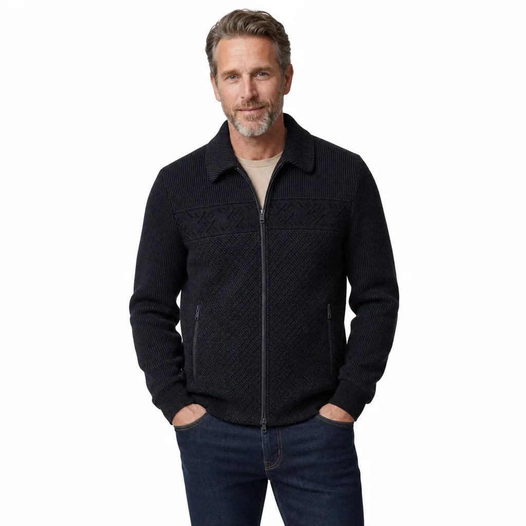 Gabriel™ | Men's Quilted Knit Jacket