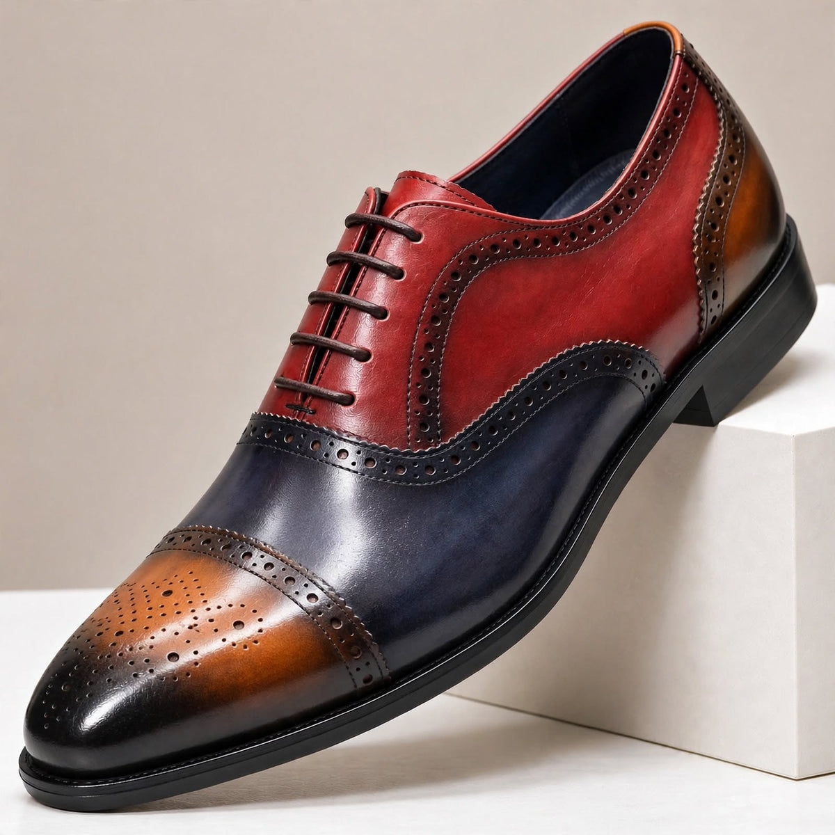 Marcus Genuine Leather Oxfords