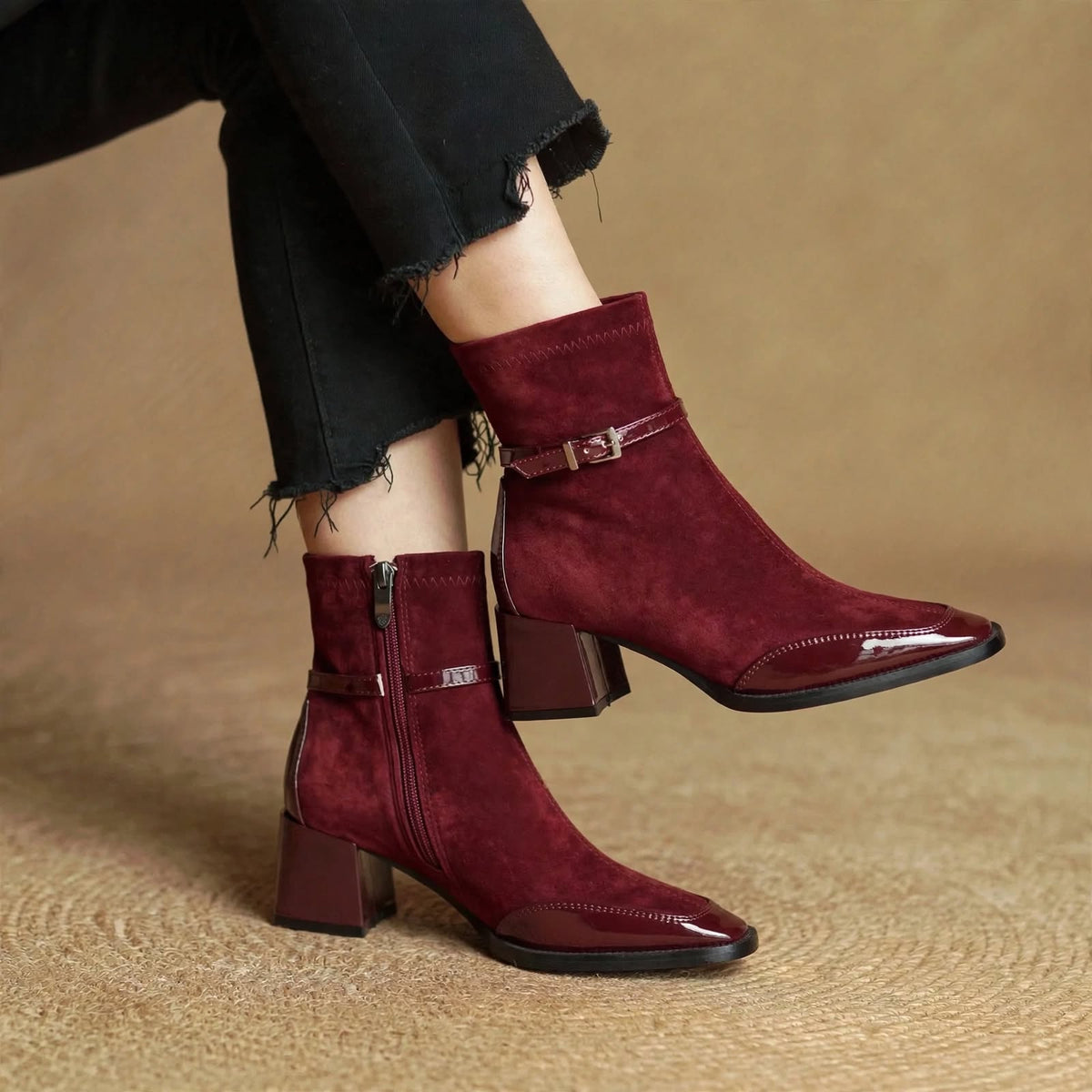 Sloane Suede Ankle Boots