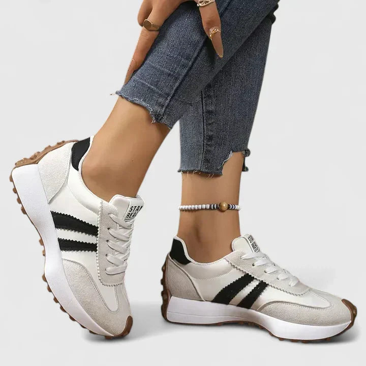 Juliane | Retro Sport Chic Sneakers