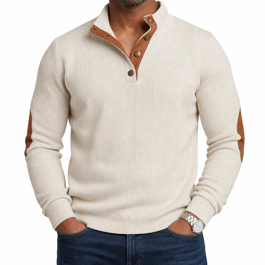 Jameson™ | Men's Autumn Button-Up Sweater