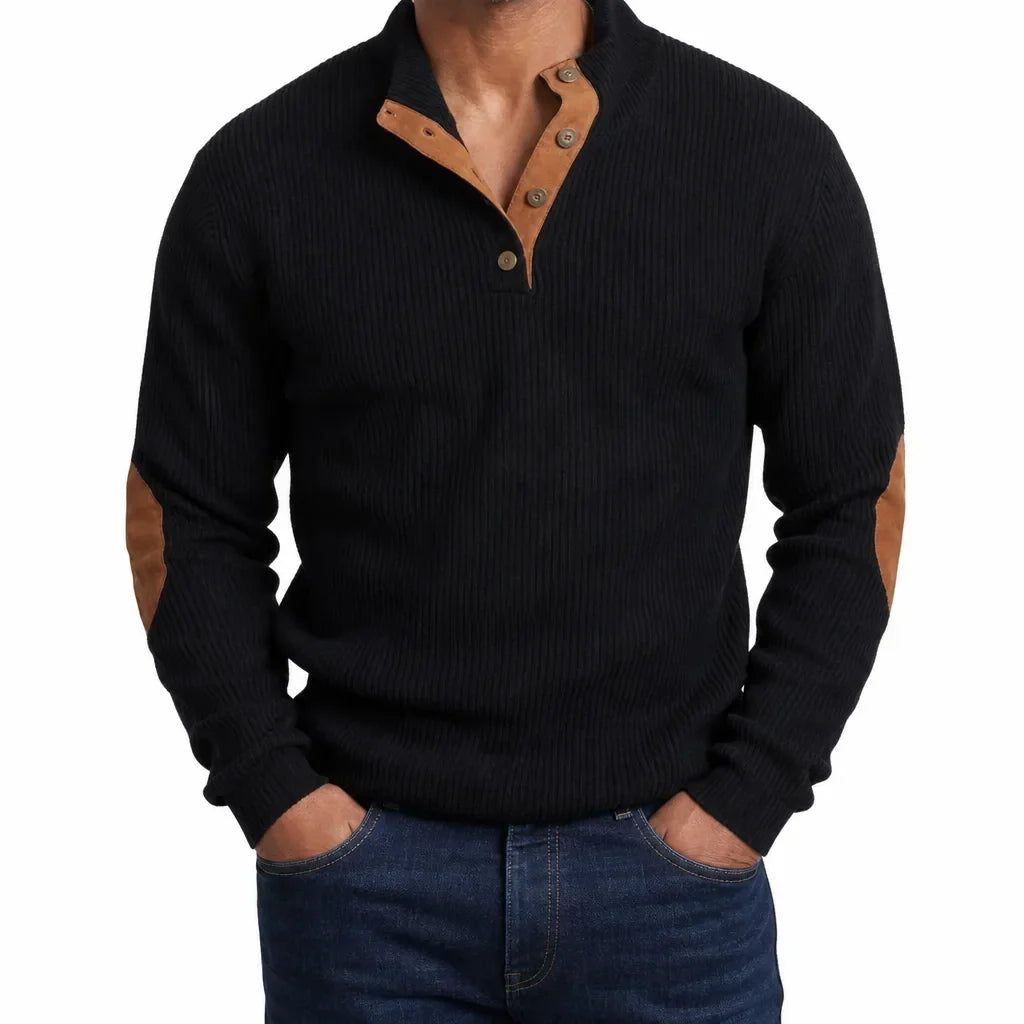 Jameson™ | Men's Autumn Button-Up Sweater