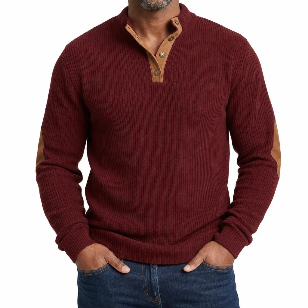 Jameson™ | Men's Autumn Button-Up Sweater