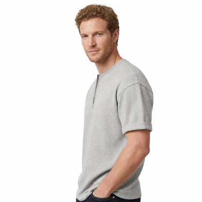 Jay™ | Men's Waffle Half-Zip Tee
