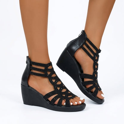Mathilde | Glamorous Wedge Orthopedic Sandals