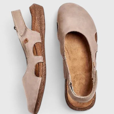 Liora | Orthopedic Ballet Flats with Strap