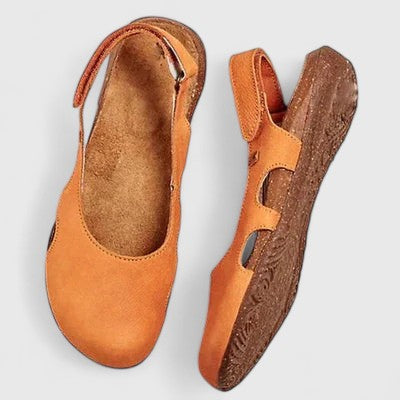 Liora | Orthopedic Ballet Flats with Strap