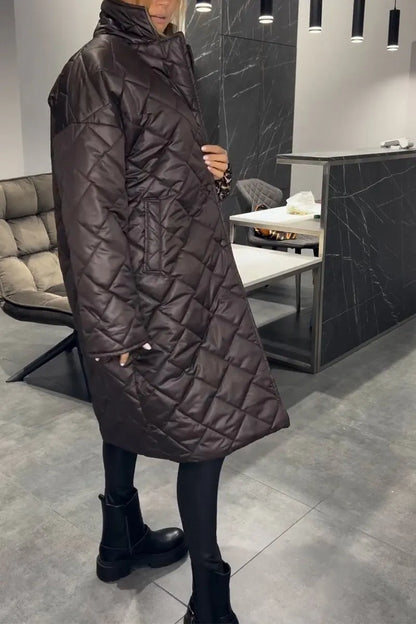 Kendall™ | Quilted Mid Coat