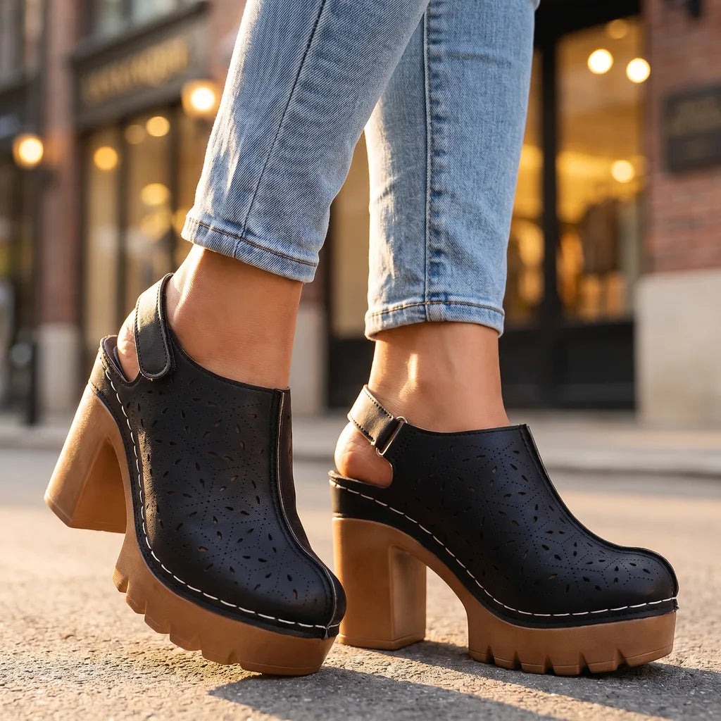Liana | Women's Orthopedic Clog Heels