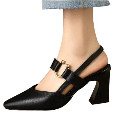 Orélissa | Slingback Heels with Jewel Detail