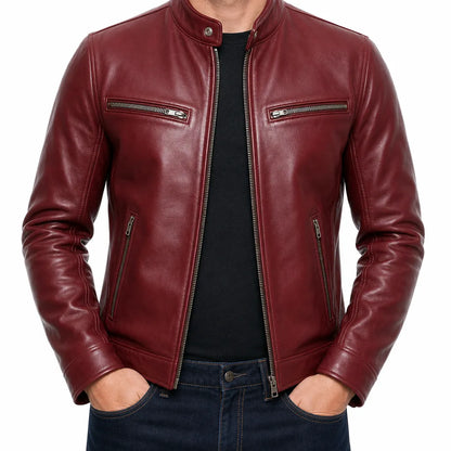 Lucian™ | Men's Leather Jacket