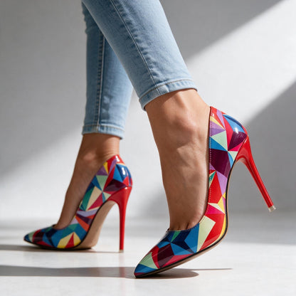 Harmony | Women's Stiletto Retro Heels