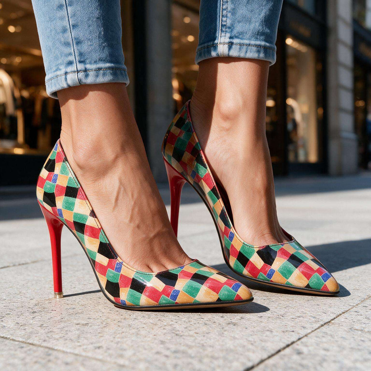 Harmony | Women's Stiletto Retro Heels