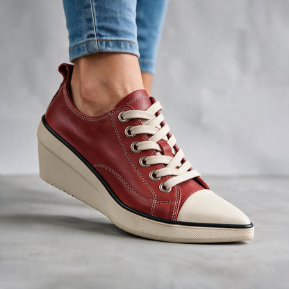 Skyla Wedge Sneakers