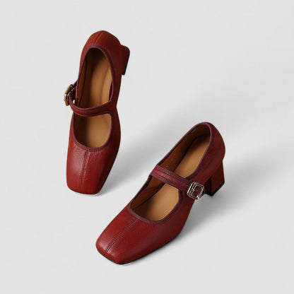 Élodie | Chic Square Toe Mary Jane