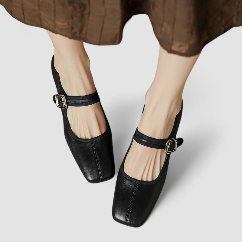 Élodie | Chic Square Toe Mary Jane