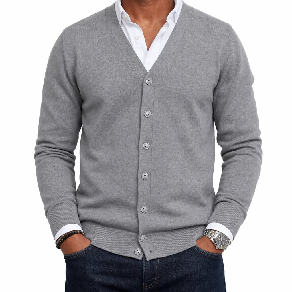 Miles™ | Men's V Neck Cardigan