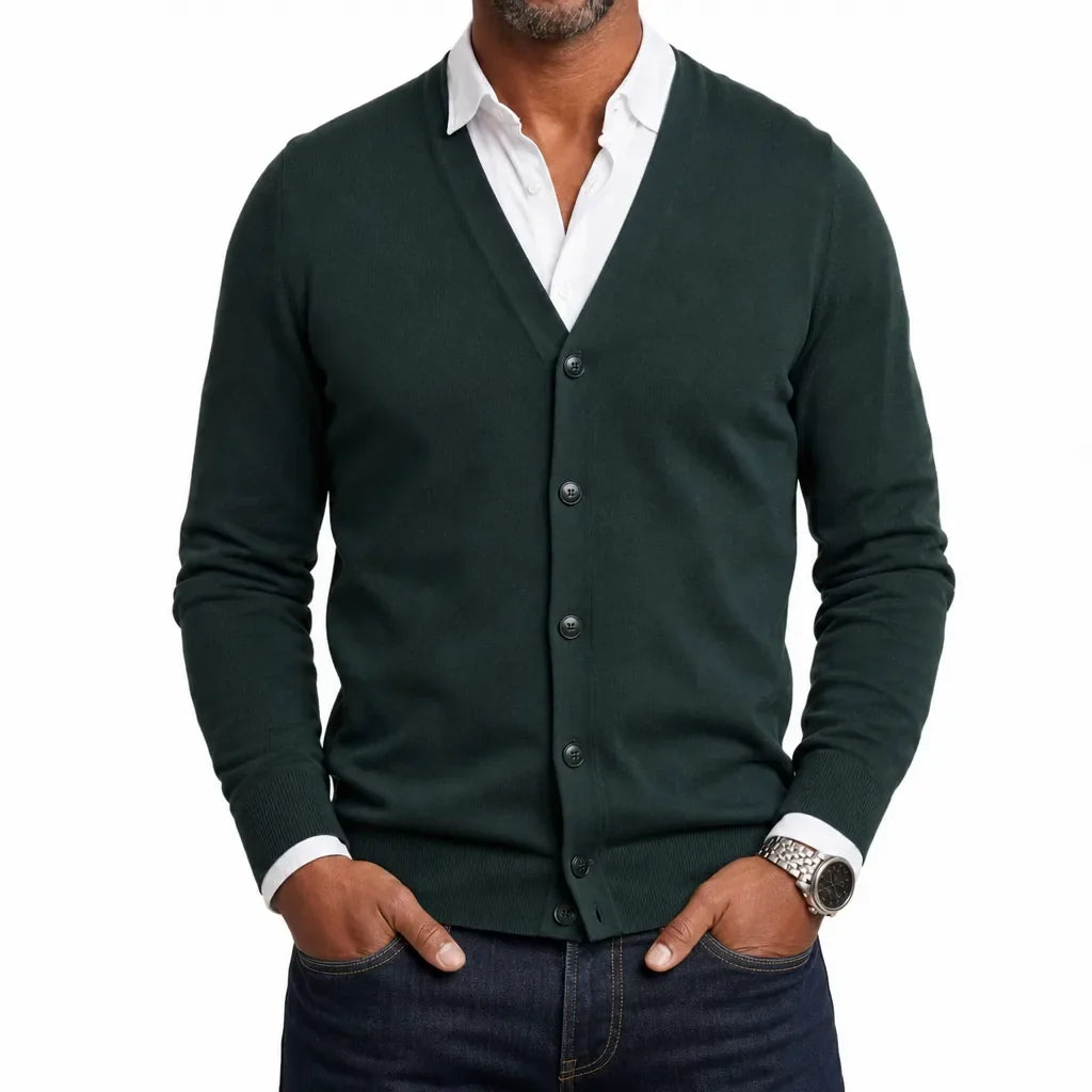 Miles™ | Men's V Neck Cardigan