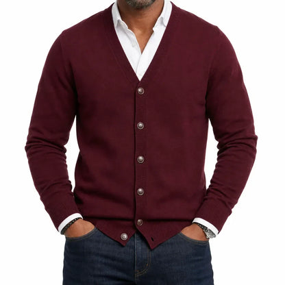 Miles™ | Men's V Neck Cardigan