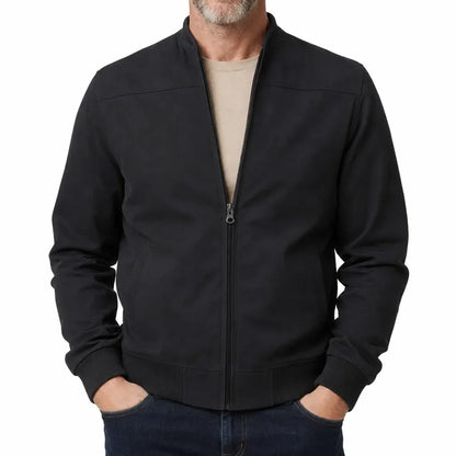 Owen™ | Men's Suede Bomber Jacket