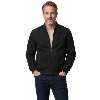 Owen™ | Men's Suede Bomber Jacket