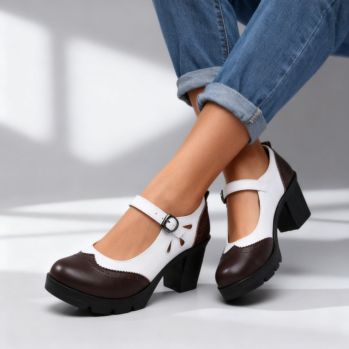 Lovetta Brogue Loafers