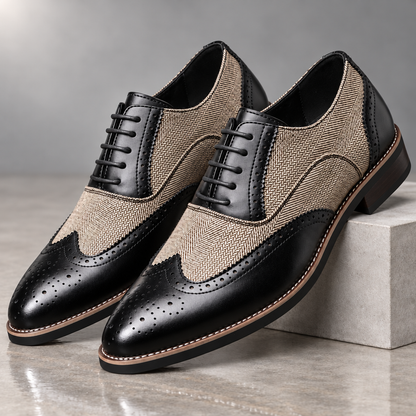 Darnello Herringbone Oxfords