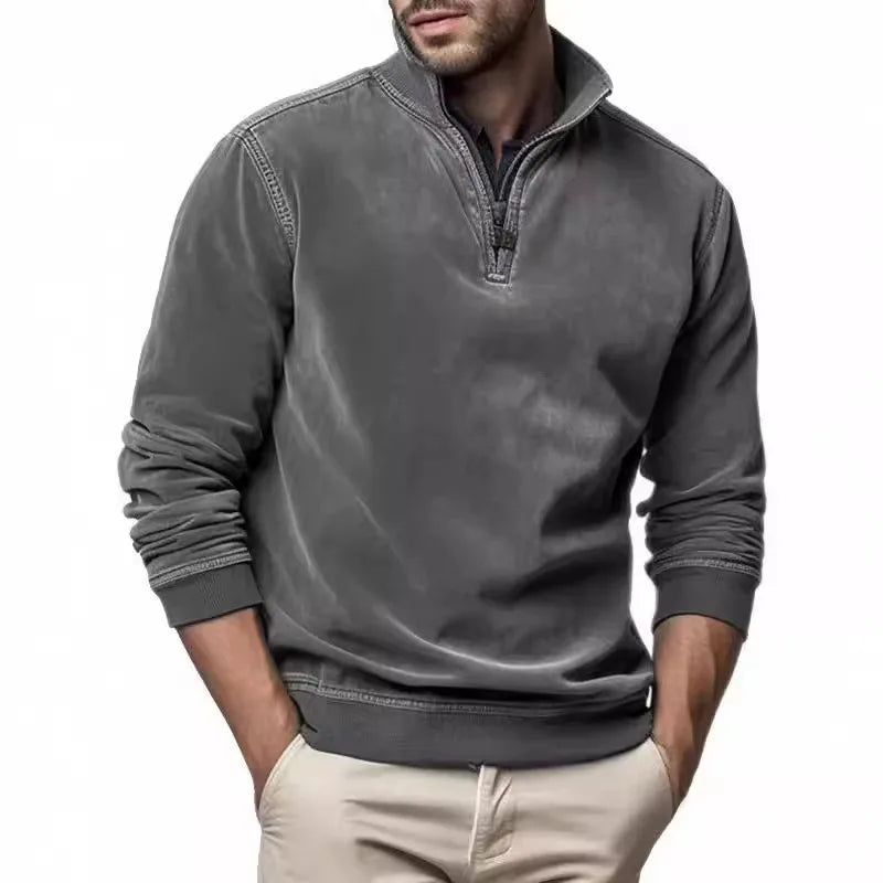 Rocco™ | Men's Soft Quarter-Zip Sweater