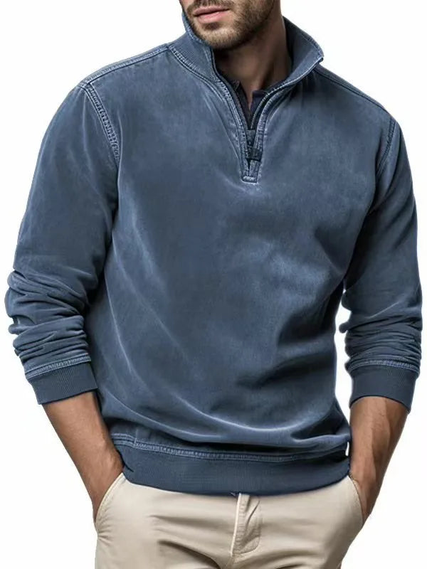 Rocco™ | Men's Soft Quarter-Zip Sweater