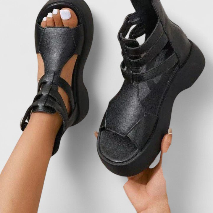 Ivana | High-Top Orthopedic Sandals