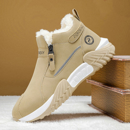 Leif men's fleece-lined leather winter boots - view 18