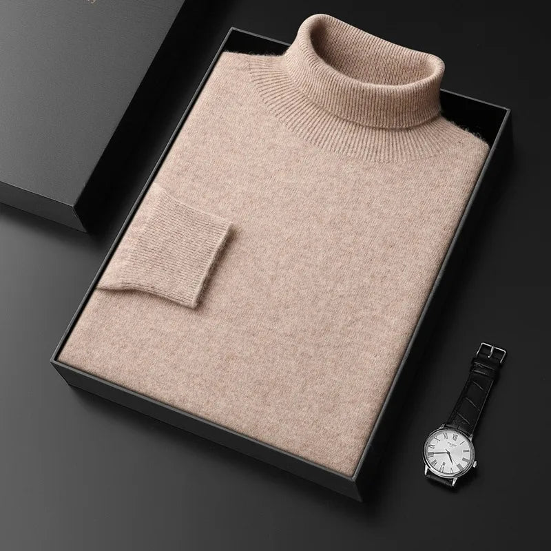 Theodore™ | Men's Cashmere Turtleneck Sweater